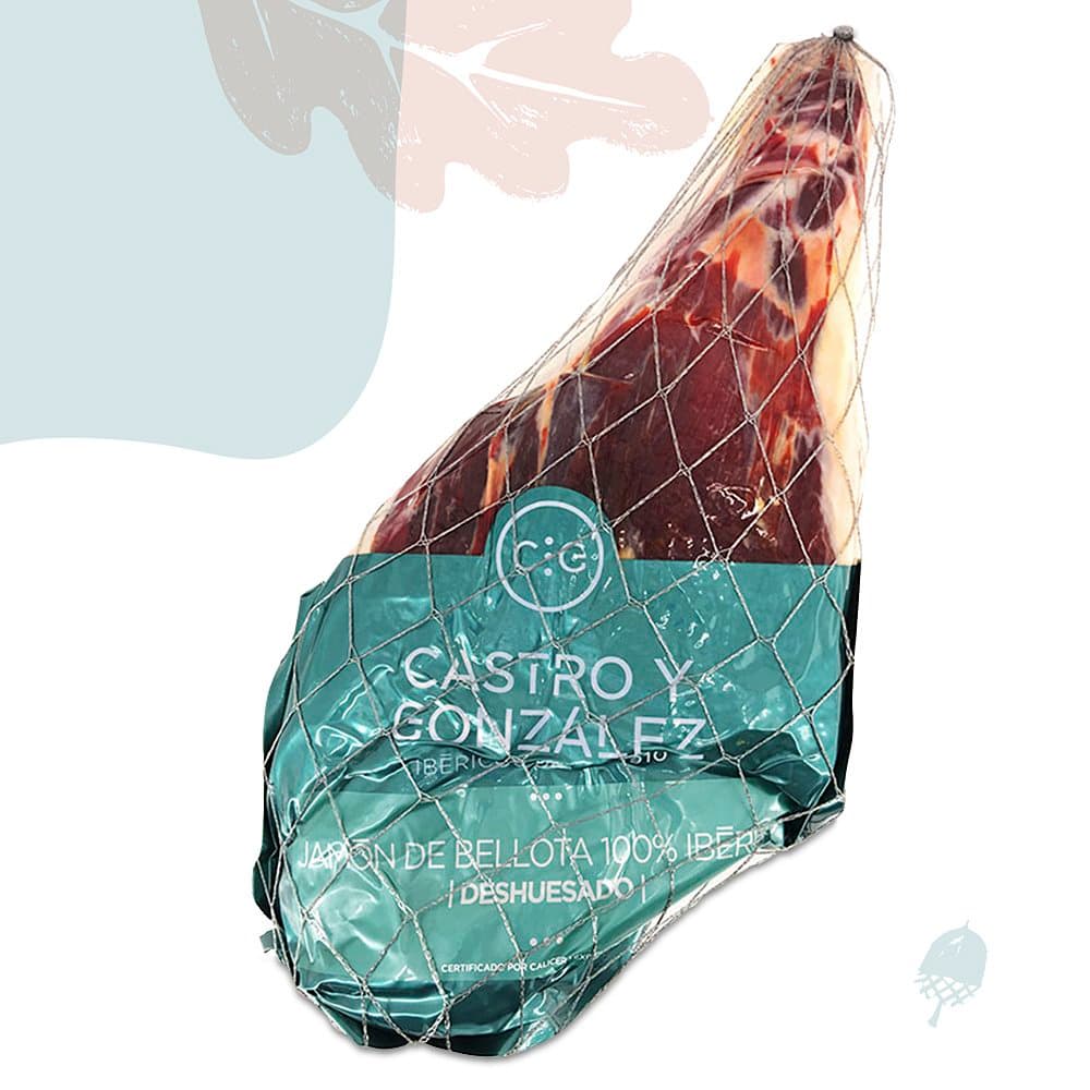 Jamón de Bellota 100% Ibérico · Deshuesado al vacío